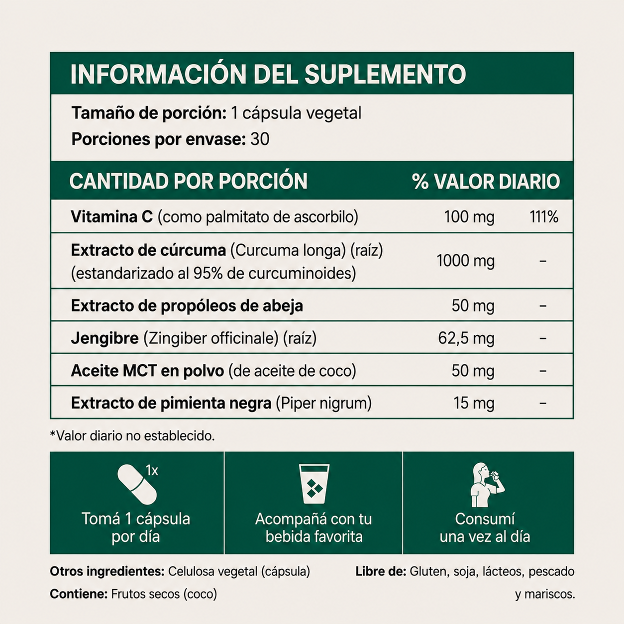 CurcuFlex™ — Antiinflamatorio Natural para Articulaciones